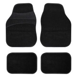 Set universal covorase auto textile velur TCM-02 AMiO, 4 piese, fata 59x42 cm, spate 27x36 cm, baza antiderapanta, pentru autoturisme