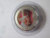 Rară! Canada 25 Cents 2013 color Poof/Unc 60 ani &icirc;ncoronarea reginei,diam=35 mm, America de Nord, Cupru-Nichel