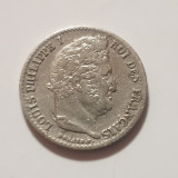 Franța 1/4 francs / franc 1841 A / Paris argint Philippe l, Europa