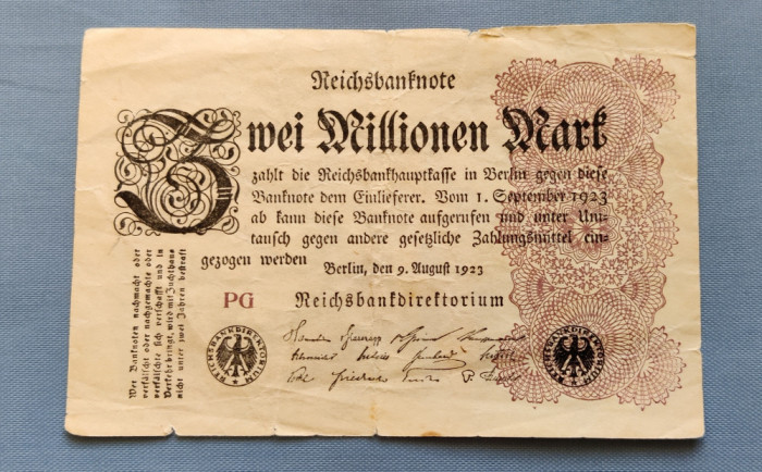 Germania - 2 Millionen Mark (1923) Berlin