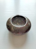 DD - Suport lumanare tip pastila, de piatra - Genuine Serpentine Stone,