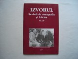 Izvorul. Revista de etnografie si folclor, nr. 28, 2007, Alta editura