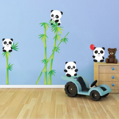 Sticker Decorativ - Ursi panda
