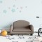 Gossi canapea pentru copii, gri taupe, 50x40x30 cm, material textil