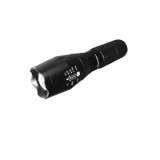 Lanterna Tactica FOXMAG24, 5000 LUX, Luminozitate 1800 lm, Functionare 3 x Bateri AAA, Rezistenta Intemperii, Culoare Negru