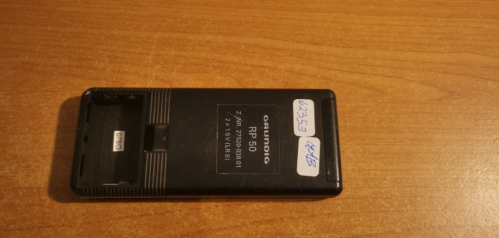 Telecomanda Gruncig RP50 fara capac baterie #62353GAB