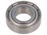 Lagăr cu bile pe un singur r&acirc;nd &Oslash;int: 17mm &Oslash;ext: 35mm W: 10mm
