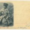 4258 - ETHNIC, Shepherd Cioban, Litho, Romania - old postcard - used - 1902