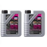 Ulei Motor Sintetic Liqui Moly Top Tec 4400 5W30, 2 Litri. Protectie Uzura, Consum Redus, Lubrifiere Rapida. Renault RN 0720, ACEA C4