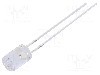 Dioda LED, 5mm, galbena, 500...750mcd, 15mA, 12...15V, OPTOSUPPLY - OSY5PA5GA1B-12V