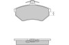 Placute frana Audi A4 (8d2, B5), A4 (8ec, B7), A4 Avant (8d5, B5), A4 Avant (8ed, B7); Seat Exeo (3r2); Vw Passat (3b2) SRLine parte montare : Punte