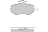 Placute frana Audi A4 (8d2, B5), A4 (8ec, B7), A4 Avant (8d5, B5), A4 Avant (8ed, B7); Seat Exeo (3r2); Vw Passat (3b2) SRLine parte montare : Punte