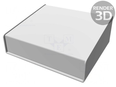 Carcasă desktop aluminiu 1456FE1WHBU foto