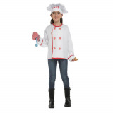 Costum Chef Bucatar cu accesorii pentru copii 116-128 cm 5-7 ani, Kidmania