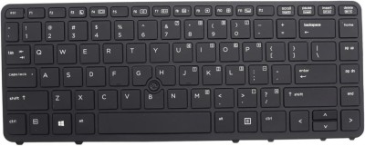 Tastatura Laptop, HP, EliteBook 740 G2, 745 G2, 750 G2, 840 G2, 850 G2, 736654-001, 731179-001, iluminata, cu mouse pointer, neagra, layout US foto
