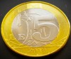 Moneda 5 LEI - Republica MOLDOVA, anul 2018 * cod 1151 = UNC din FASIC BANCAR, Europa