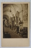 CASTELUL PELES , CORIDORUL DE LA PARTER , CARTE POSTALA , INTERBELICA