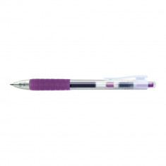 Pix Violet 0.7 mm Faber-Castell Fast Gel, Grip din Cauciuc, Pix cu Gel, Pix Mina Violet, Pix Gel Violet, Pix cu Gel Violet, Pix Faber Castell, Pix cu