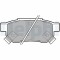 DELPHI LP625 set placute frana,frana disc