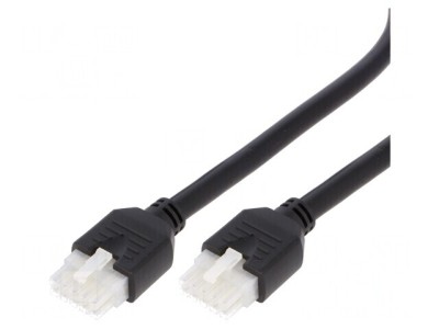Cablu Mini-Fit Jr mamă 10 pini 1m 5A PVC 18AWG foto
