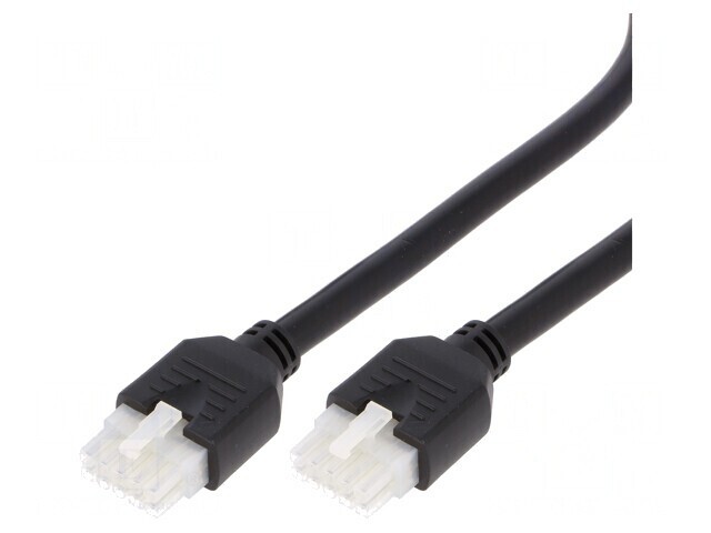Cablu Mini-Fit Jr mamă 10 pini 1m 5A PVC 18AWG