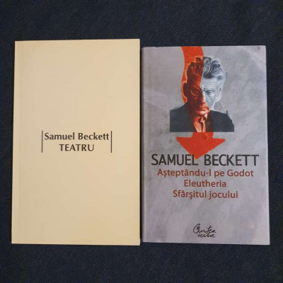 S. Beckett &amp;ndash; Teatru (Asteptandu-l pe Godot. Eleutheria, Piese scurte... 2 vol.) foto