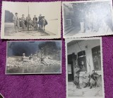 Set de 4 Fotografii, Parintii lui Geo Litarczek, parintele radiologiei romanesti, in excursie la Busteni, 1930/1931 si la Oltenita 1937