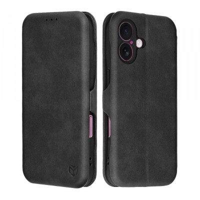 Husa pentru Apple iPhone 16 Plus, Techsuit, Safe Wallet Plus, Neagra foto