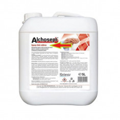 Alchosept - Dezinfectant spray pentru maini si tegumente, 5000 ml foto