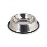 Bol Mancare Catei, Inox, mic, 17x4.5 cm