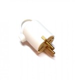 Stecher ceramic cu inel si impamantare, 16A, 220-250 V, solid, LIFE002