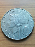 Moneda Austria 10 Schilling 1982
