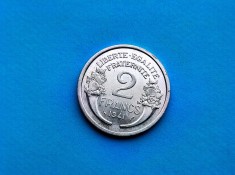 2 Francs 1941 Franta-Calitate-in realitate arata bine!