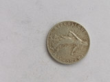 Franta 50 centimes 1913 argint., Europa