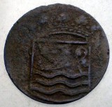 B.631 INDIILE OLANDEZE NETHERLANDS EAST INDIES ZEELAND VOC 1 DUIT 1749