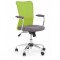 Scaun birou copii HM Andy, Mesh/Stofa, Ergonomic, Cadru Cromat, Inaltime ajustabila, Mecanism balansare, 102 Kg, Verde