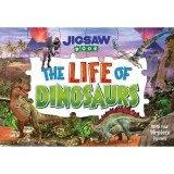 Cumpara ieftin Jigsaw Book: The Life of Dinosaurs