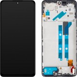 Cumpara ieftin Display cu Touchscreen Xiaomi Redmi Note 12 Pro 4G, cu Rama, Negru, Service Pack 5600010K6A00