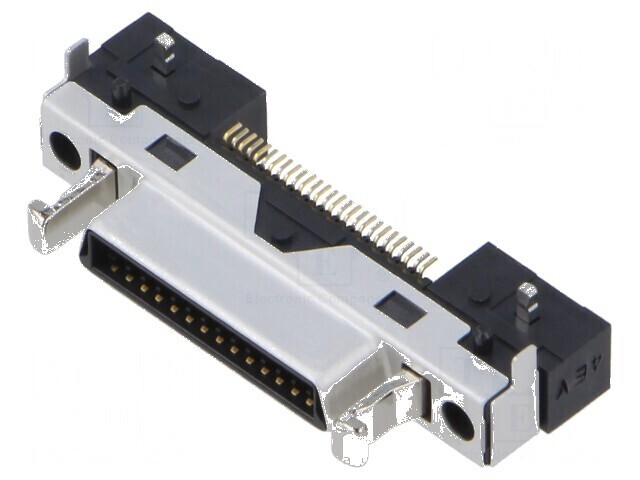 Conector D-Sub DH THT PIN 27 Soclu Tată 1mm
