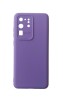 Husa telefon compatibila cu Samsung Galaxy S20 Ultra, S20 Ultra 5G, Mov, Cu interior de catifea, 264HT, Silicon, Carcasa