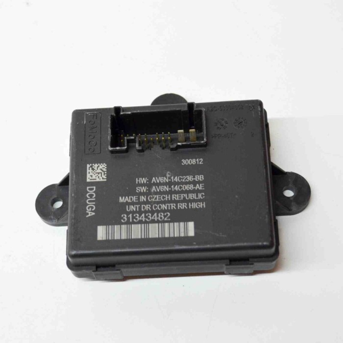 Modul de control ușă dreapta spate VOLVO V60 2015 OEM: 31343482,A2C53304050,AV6N-14C236-BB,AV6N-14C068-AE 13783218