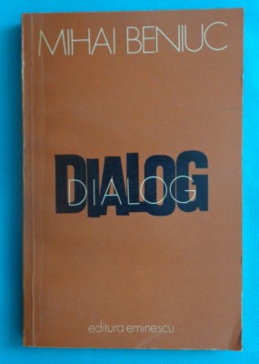 Mihai Beniuc &amp;ndash; Dialog (versuri)( prima editie ) foto