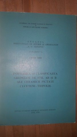 Formarea si clasificarea formelor de stil AB si B ale cermicii pictate Cucuteni Tripolie