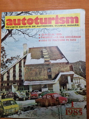 revista autoturism ianuarie 1985-articol DACIA &amp;#039;85, dacia 1310 foto