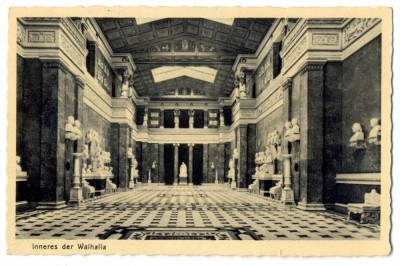 AD 992 C. P. VECHE - INNERS DER VALHALLA -GERMANIA foto