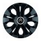 Set 4 Capace Roti Top Negru R16, Compatibil Cu Citroen