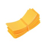 50 Bucati 72/30mm tuburi PVC termocontractabile pentru Baterii 18650-Culoare Portocaliu