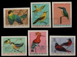 Vietnam 1966 - Păsări, serie nedantelata nestampilata