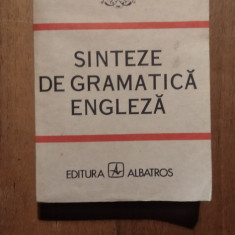 Sinteze de gramatica engleza Georgiana Gălățeanu Farnoaga