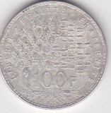 Franta 100 Franci francs 1983, Europa, Argint